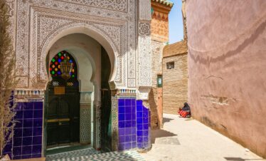 Mosque in Marrakesh Morocco